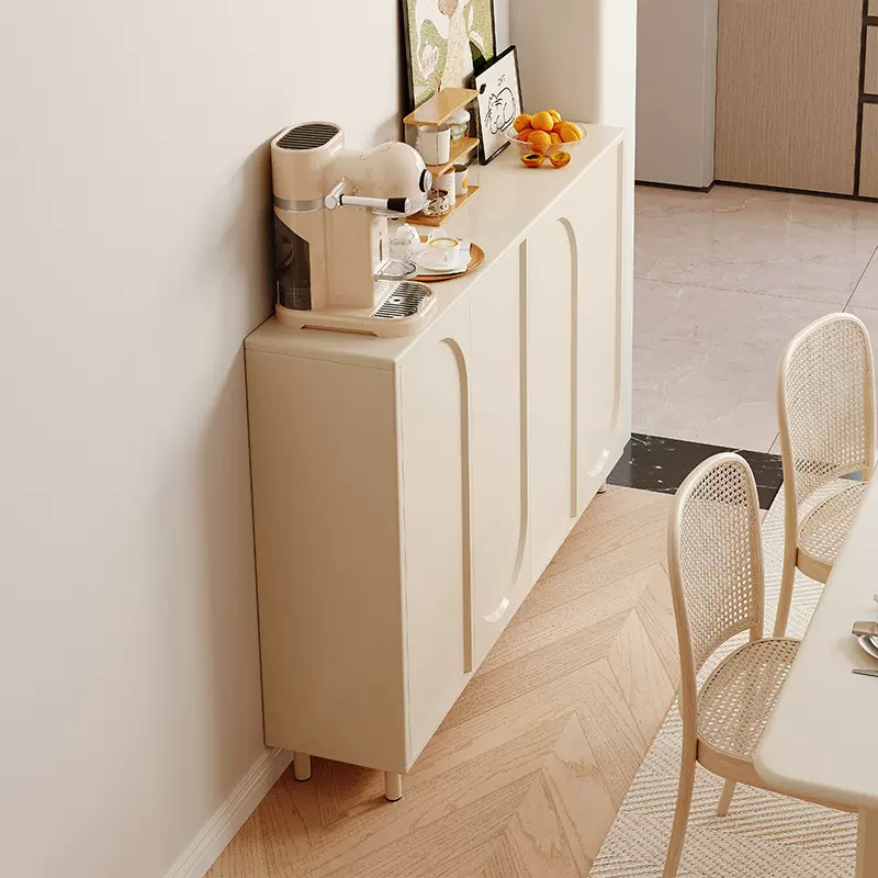 餐边柜客厅置物柜子储物柜橱柜家用厨房极窄边柜茶水柜矮柜墙边柜