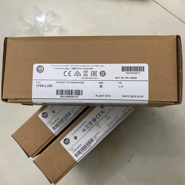 AB罗克韦尔模块1769-L35E CompactLogix以太网处理器优势现货