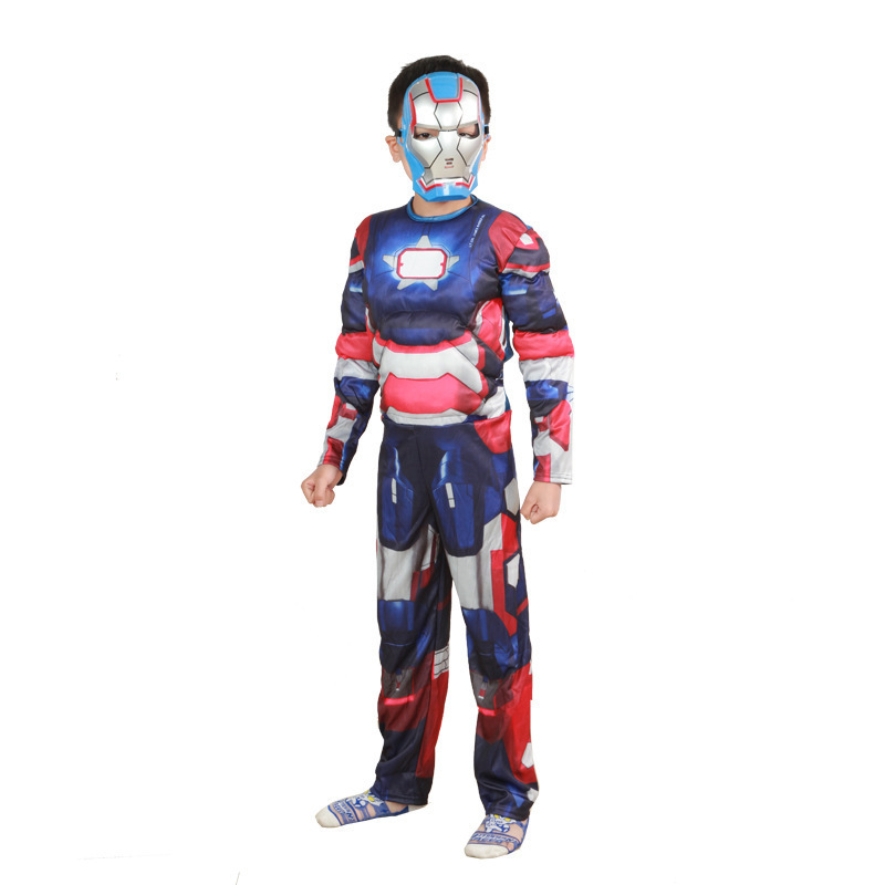 ハロウィン cos キャプテン アメリカ アイアンマン i スパイダーマン ハルク オプティマス プライム トール 子供用 筋肉コスチューム|undefined