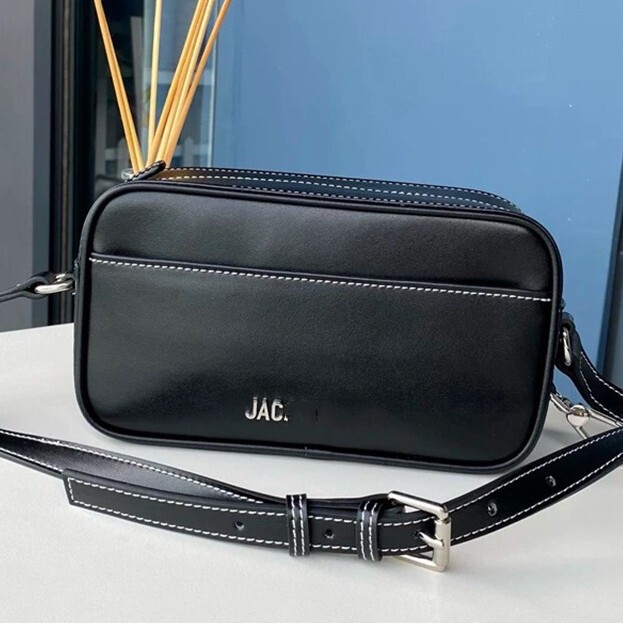 Jacquemus Cross-Border Foreign Trade Camera Bag Women's Bag Large Capacity Crossbody Small Bag Women's Shoulder Small Square Bag Bags