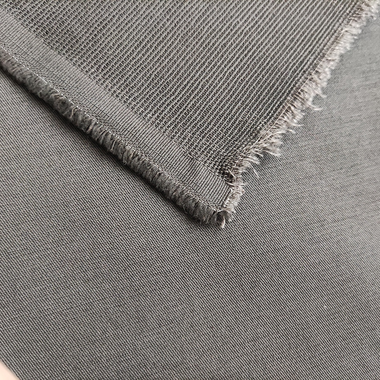 Fábrica al por mayor suave textil de ropa de color sólido 100% algodón material de ropa tela