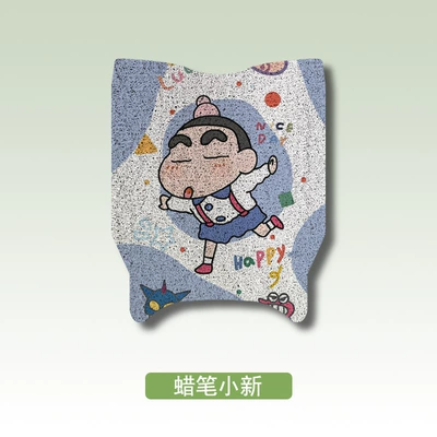 Electric vehicle foot mat Pad Electric Vehicle Foot Pad - yadi-white-shark-7090-short-version-without-side-pedal-crayon-shin-chan