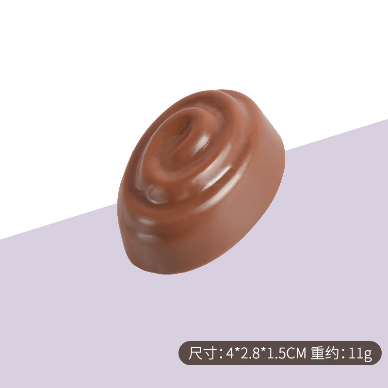 2022 nuevo PVC simulación chocolate apoyos modelo Dollhouse postre modelo ventana pantalla apoyos