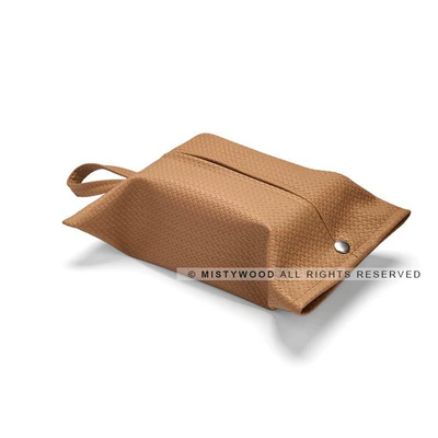 Creative Car Decoration Paper | Car tissue box/set - caramel-color-hanging-without-straps