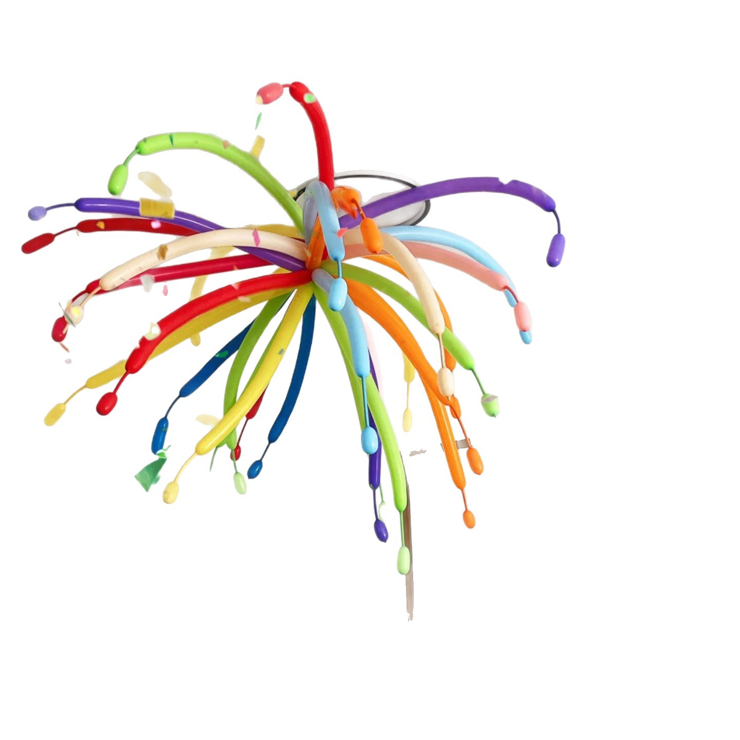 Dekorationen für Babys ersten Geburtstag: Luftballons im Stil des kleinen roten Buches, Feuerwerk und stimmungsvolle Dekorationen_voghion.com