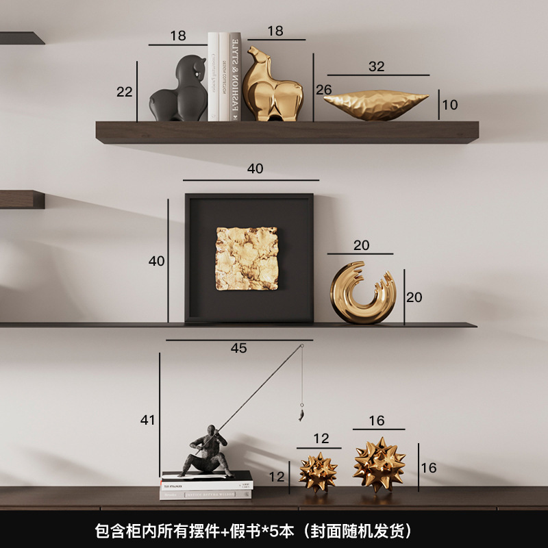 芸貝子のイタリア式の軽い豪華な芸術の高級感のきわめてシンプルな置物の客間の酒の箱のテレビの戸棚のハイエンドの大衆の陶磁器の柔らかいです。