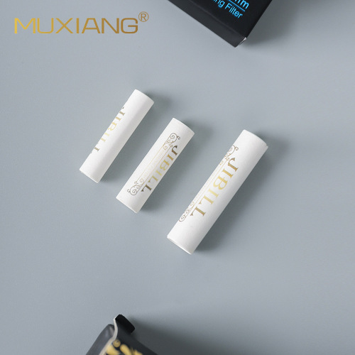 Wood cigarette pipe filter element 9mm activated carbon 6/7/8mm two-end ceramic cigarette holder filter element 50 pieces