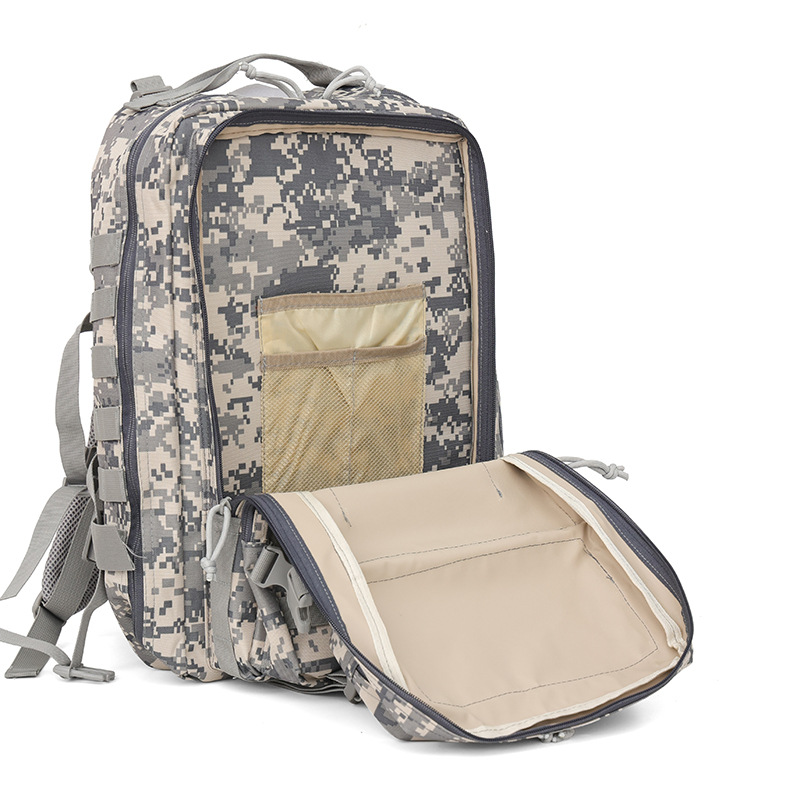 Mochila táctica fan de tropas especiales viajes al aire libre camuflaje bolsas deportivas de montaña de gran capacidad mochila jungla salvaje