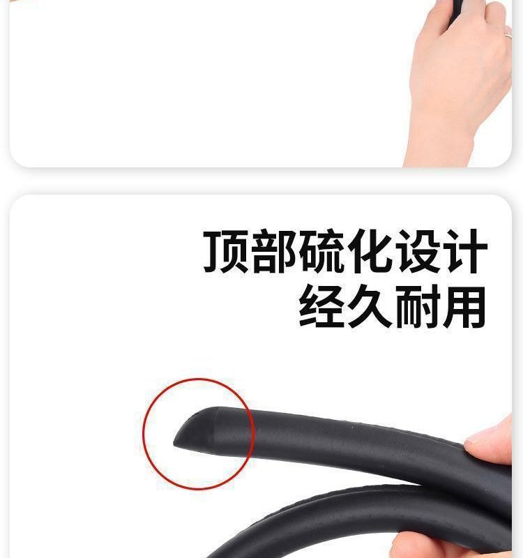 Sealing Strip for A-Pillar, B-Pillar, C-Pillar, and Center Console of Zero Runner C10, C11, C16, T03, C01 for Car Door Gap Soundproofing