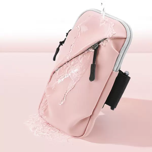 Sports running phone arm bag, outdoor cycling phone pouch, fitness equipment, breathable waterproof wrist arm sleeve
