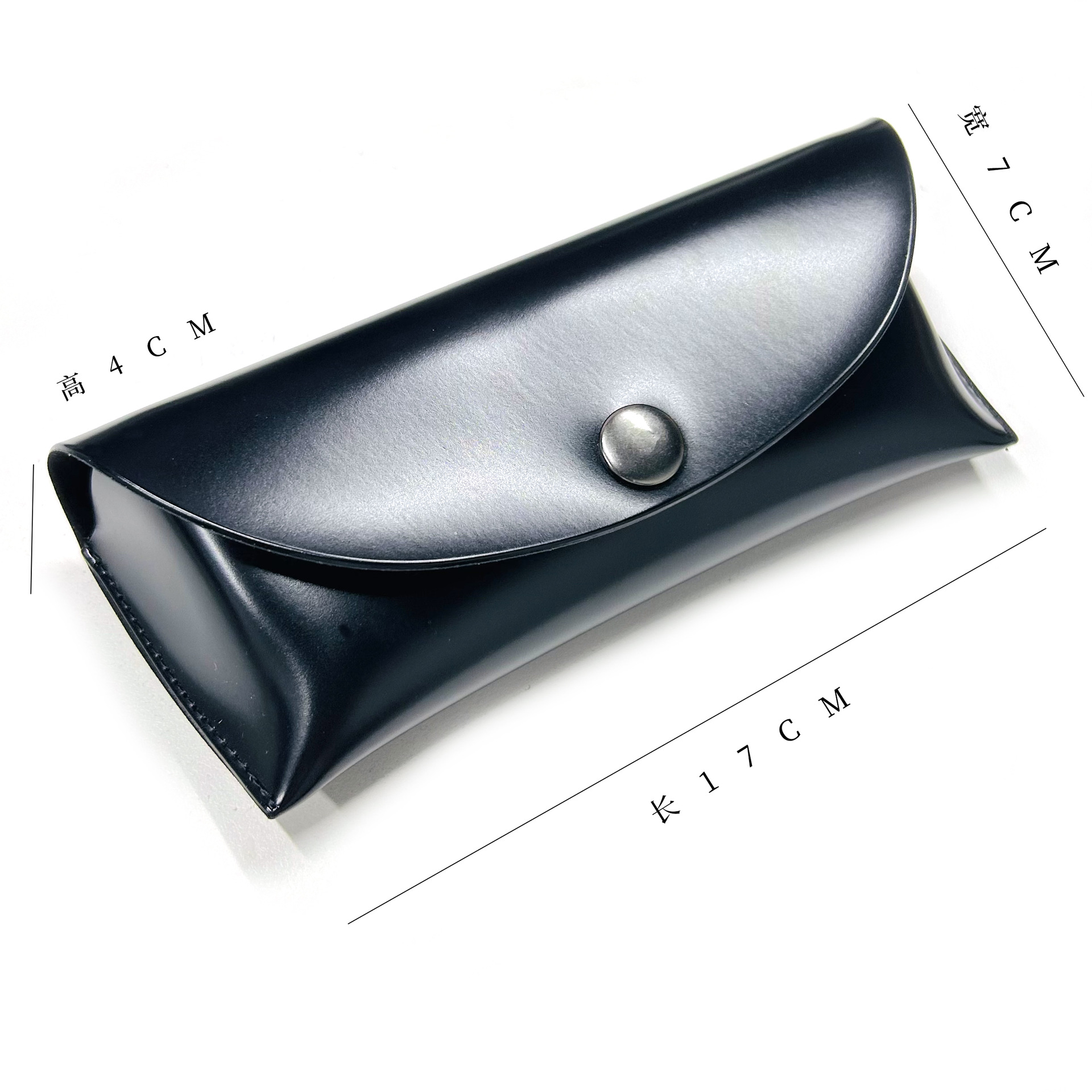 新しいメガネ包装箱、上下カバー、サングラスセット、折りたたみ収納、丸型バッグ、ミラーファブリック、レザーバッグ、アクセサリー、メガネケース