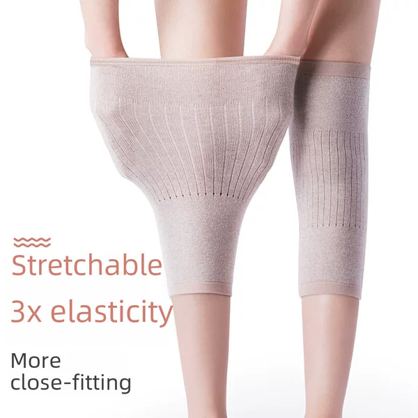 Factory wholesale cashmere knee pads warm light not bloated comfortable skin wool knee pads air conditioning summer knee pads