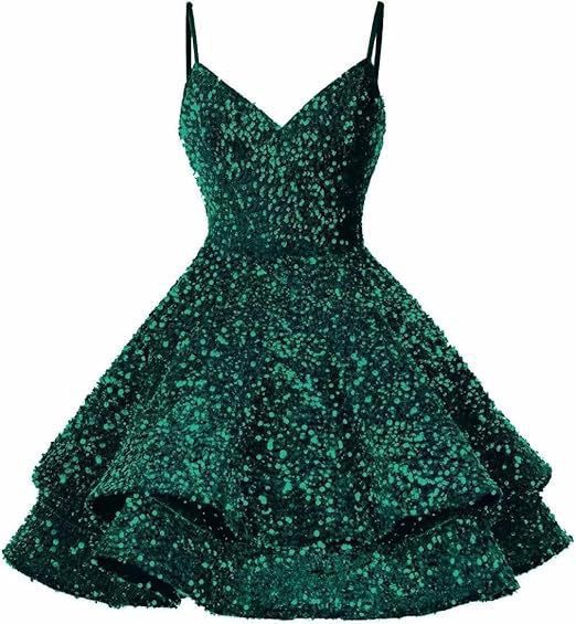 Vestido de noche de lentejuelas azul nuevo vestido corto de tirantes transfronterizo temperamento vestido de fiesta de cumpleaños de alta gama de nicho image 11