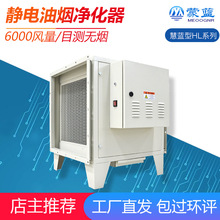 小型6000风量油烟净化器厨房饭店商用分离器高压静电净化静电净化