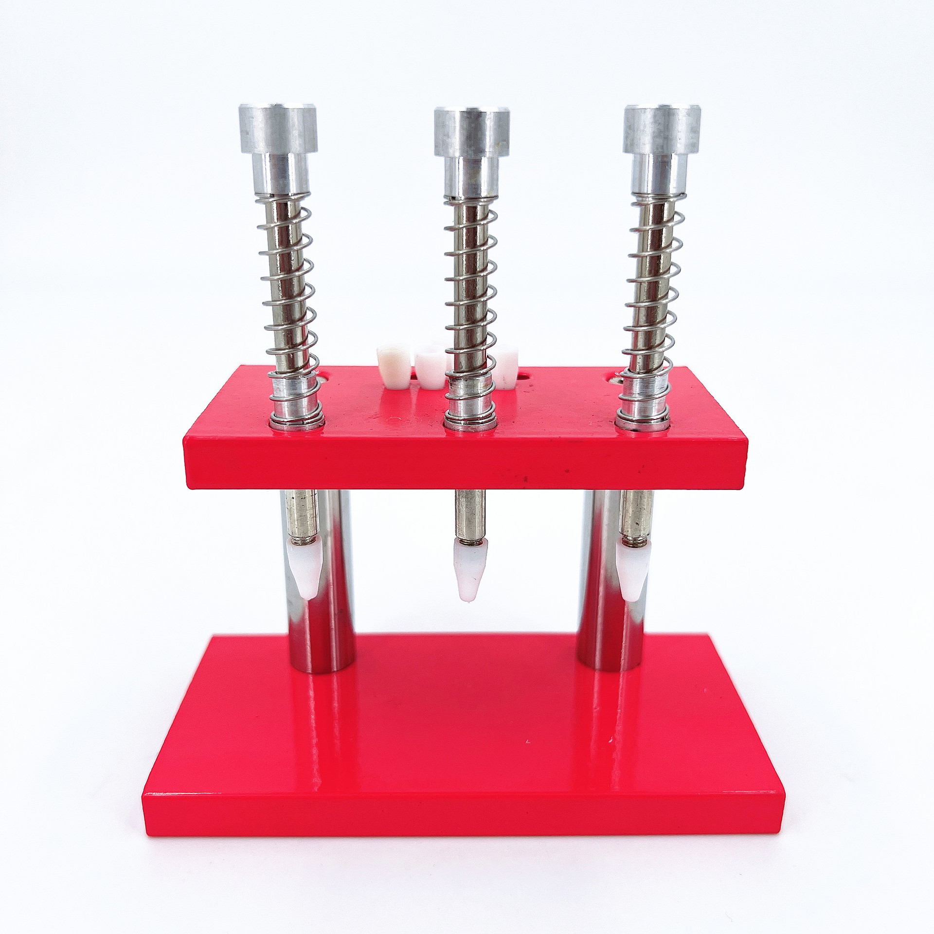 手表工具三头装针器表针胶头针冲装针冲修表工具手表压针器压指针