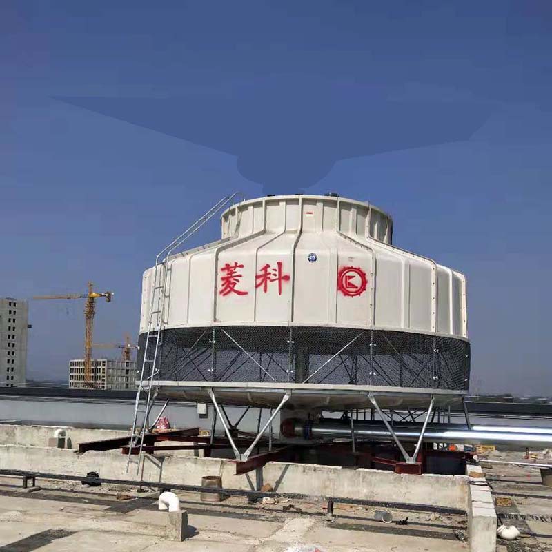 玻璃钢外壳冷却塔热电厂发电机组热交换恒温智能凉水塔300T-500T
