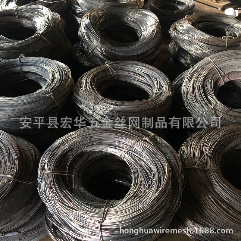 bwg18/18号/1.2mm-1.24mm黑色退火软铁丝，黑铁线，建筑捆绑丝