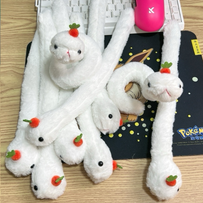 Peluş Yılan Oyuncak Toptan Halka Atma Oyunu Bestseller Ürün Peluş Yeşil Yılan Peluş Oyuncak Küçük Yılan Figürü Bebeksi Oyuncak Yılan