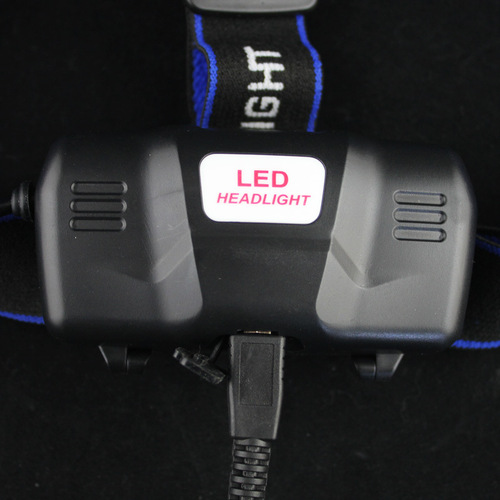 Wholesale LED High-Powered Long-Range Headlamp T6 Super Bright USB Charging Waterproof Outdoor Fishing Camping Head-mounted Flashlight