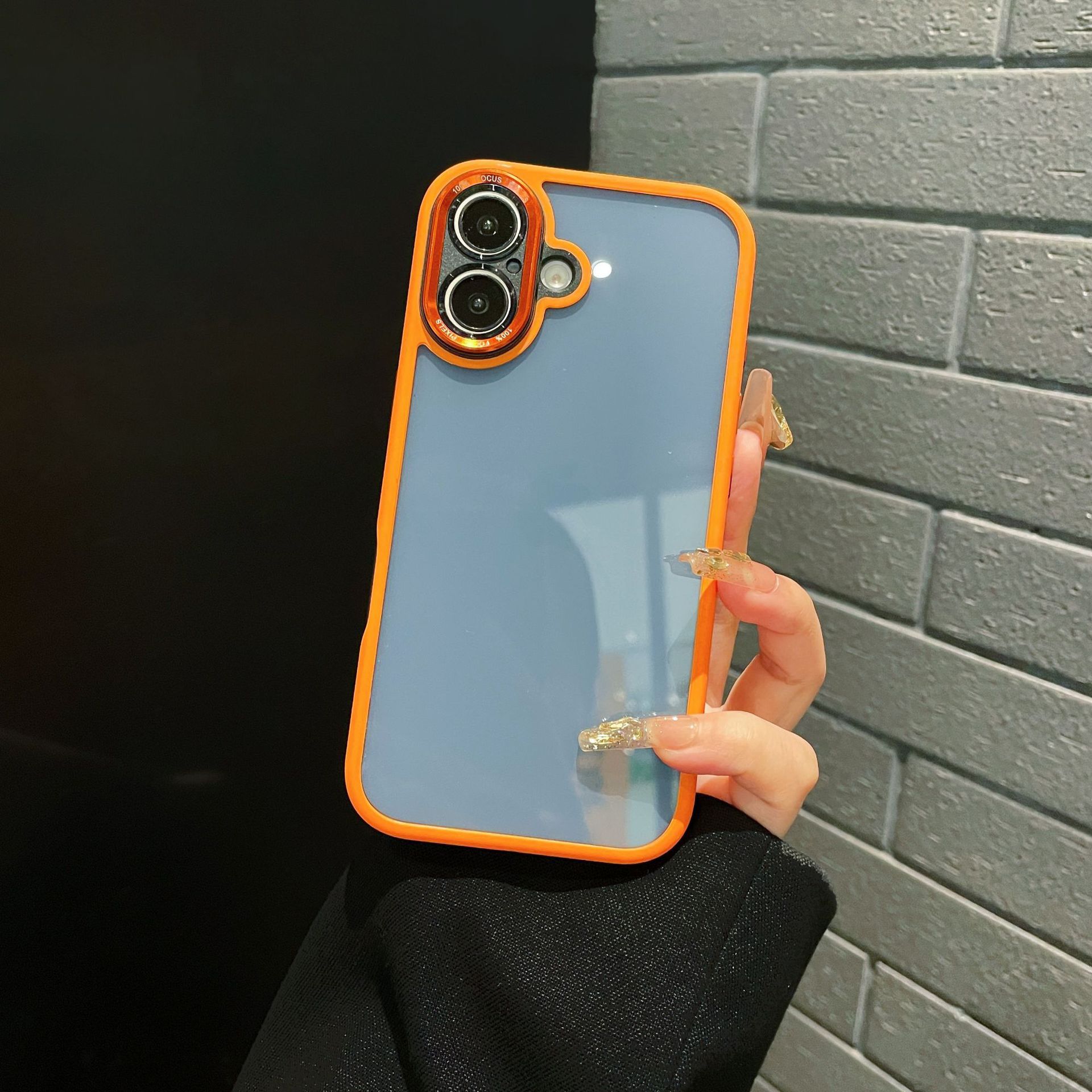 Escudo fino simple y transparente con succión magnética para iPhone14 Apple 16ProMax funda para teléfono móvil 15 pareja 13 duro 16