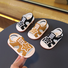 一件代发夏季宝宝学步鞋婴儿鞋子软底幼童鞋1-2岁男女叫叫鞋凉鞋0