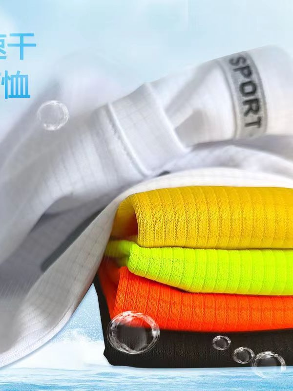 Verano ligero deportes al aire libre ropa de secado rápido de manga corta de mujer Camiseta de manga corta de secado rápido correr senderismo de seda de hielo transpirable