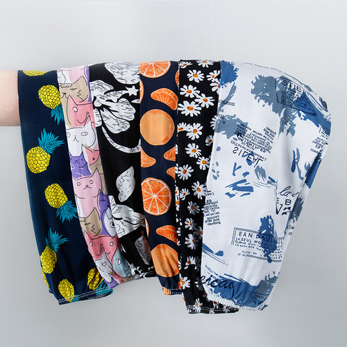 Summer new style casual pants children's cotton silk mosquito-proof pants for toddlers and preschoolers air-conditioning pants for boys and girls lantern pants harem pants