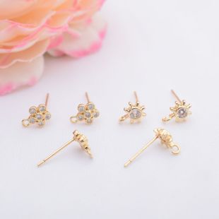 ��ɫ14k����S925���y���÷��С̫�diy�������r�аٴ�����