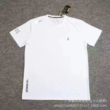 夏季跨境男士运动速干冰丝T恤户外训练跑步健身轻薄大码休闲短袖