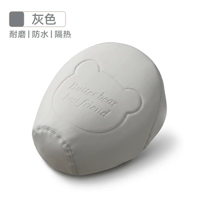 electric bikes, durable and thickened seat – Electric car cushion - bear-gray-light-color-front-seat-none