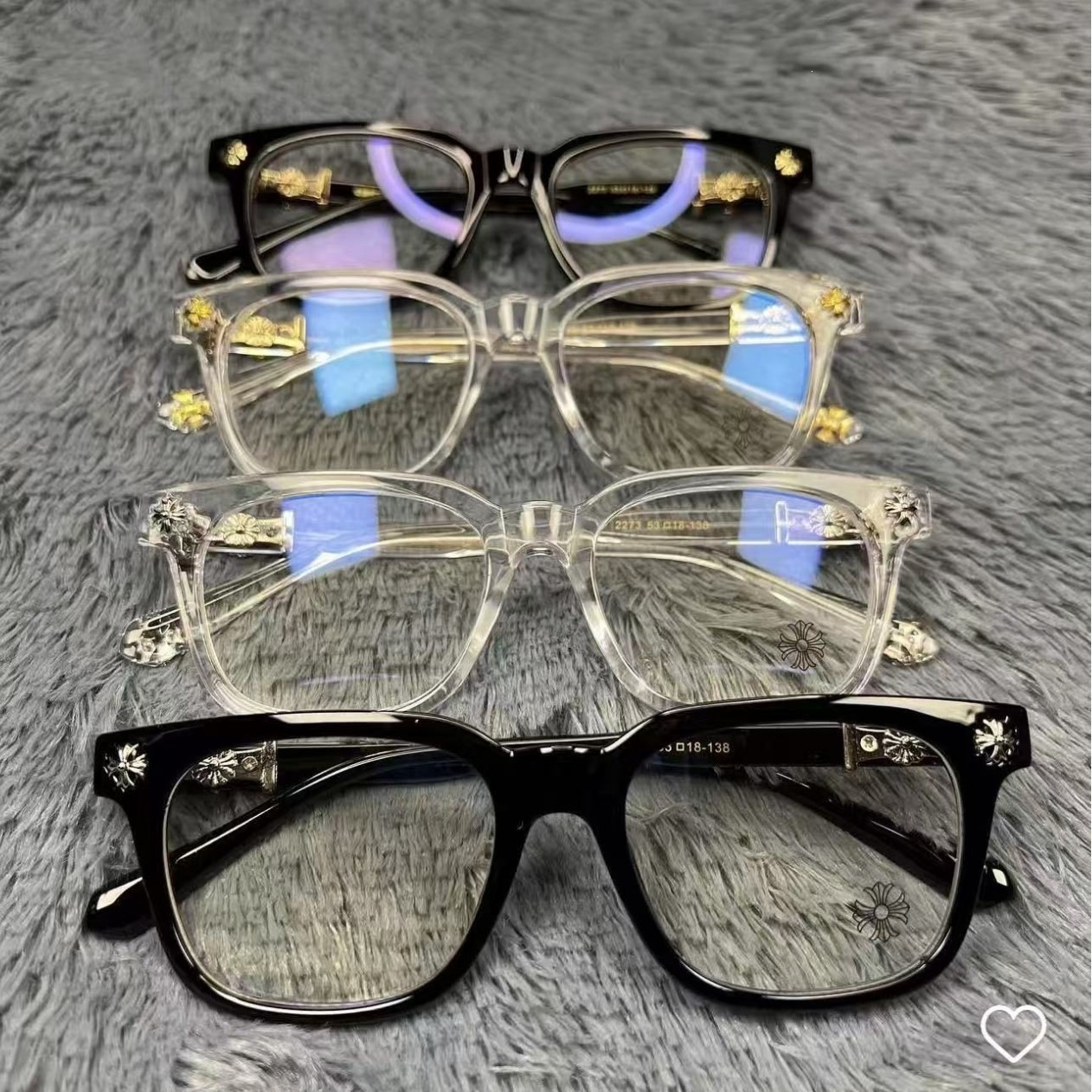 Crojia cross-border European and American fashion anti-blue light flat glasses with square frame, cross design, classic retro acetate eyeglasses with a high-end feel