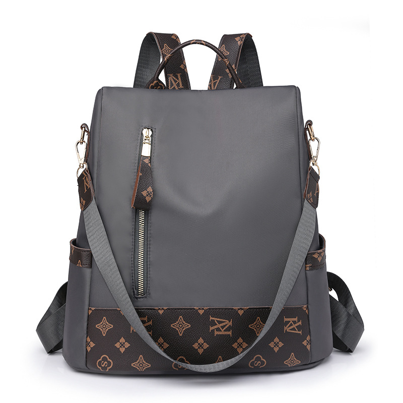 Transfronterizo al por mayor 2024 verano nuevo estilo coreano damas mochila antirrobo moda salvaje mochila de viaje de gran capacidad