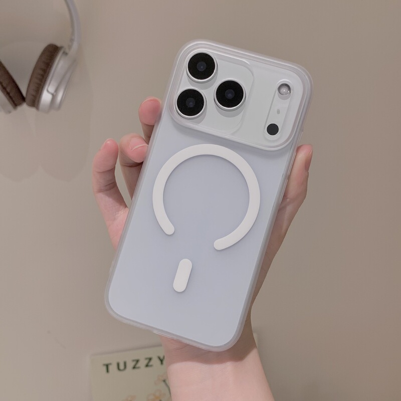 适用iPhone17promax磁吸手机壳肤感磨砂15苹果16防摔超薄保护套14|undefined
