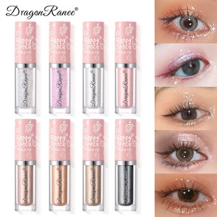 Cross-border export a drop of tear liquid eye shadow Super Flash sequins shiny crystal lying silkworm pen brightening eye shadow liquid highlight