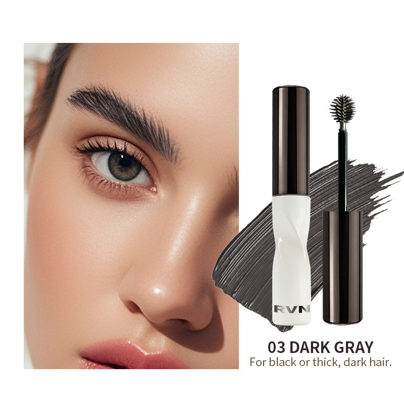 Cruce fronterizo RVN cejas de color natural suave fácil de colorear cejas de color cejas salvajes estereoscópicas maquillaje sin manchas image 8
