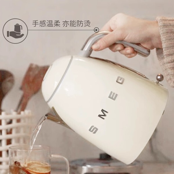 現物ヨーロッパ規格イタリアSMEGレトロ電気ポットお茶7段温度家庭用プレゼント|undefined