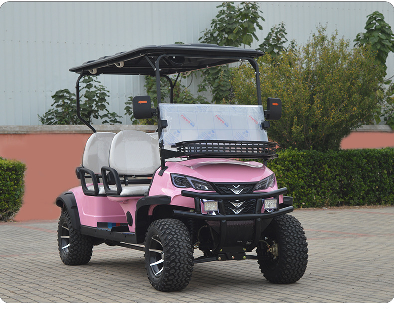 Electric golf cart cross-country beach car four-wheel sightseeing bus scenic golf course airport ferry leisure
