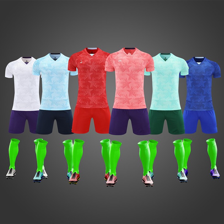 Factory Direct Supply 2526 New Carl Short-Sleeved Casual Breathable Quick-Drying Suit Sports Training Team Uniform Jersey Printing