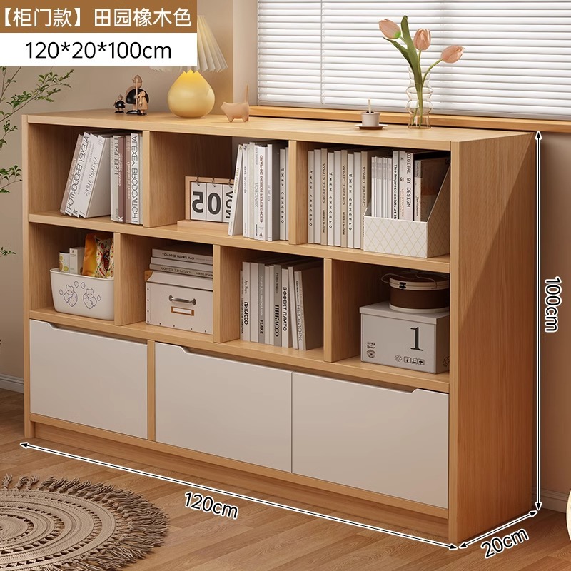 Gabinete al por mayor a prueba de polvo, estantería de piso, sala de estar, armario de almacenamiento multicapa, gabinete de cuadrillas, simple