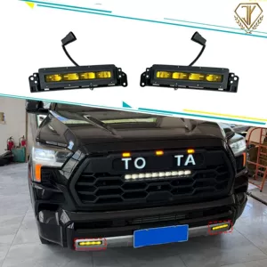 Toyota 2022+ Sequoia yüksək səviyyəli modellər üçün, sarı işıqlı duman əleyhinə lampalar