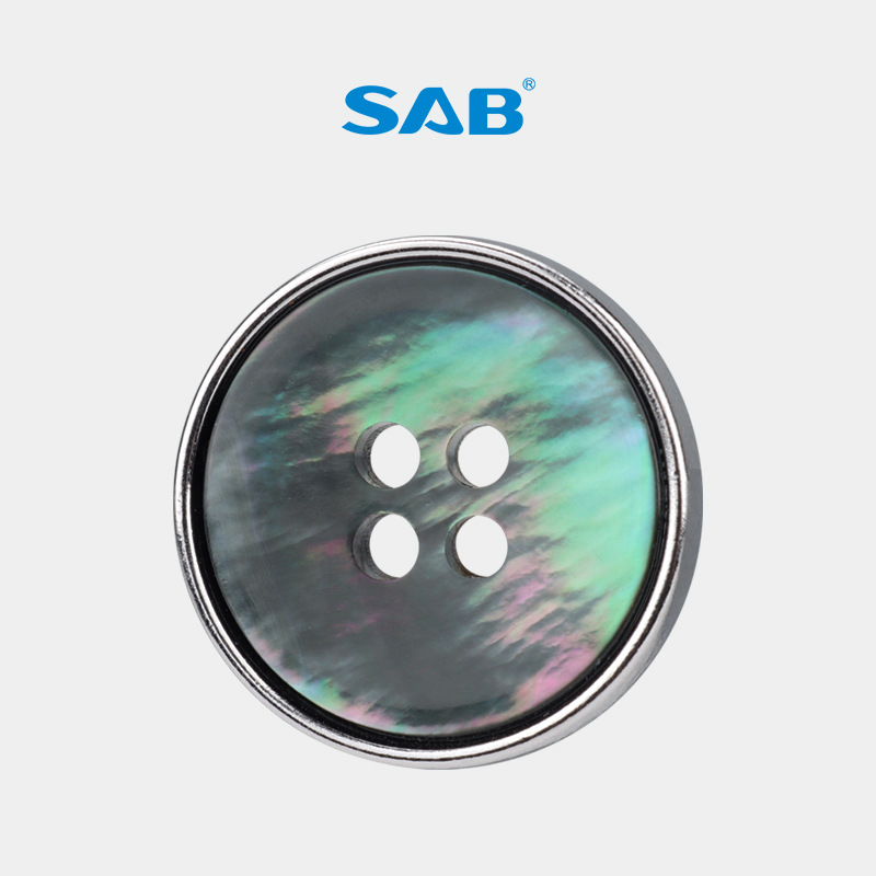 [Ready Stock Wholesale] Sab Real Shell Outwear Buttons Clothes Outwear Buttons Cardigan Cashmere Sweater Button Accessories