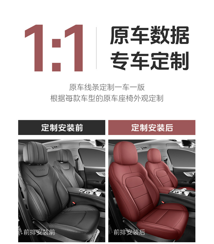 25 Models of Chery Tiggo 8 Excellence Edition Seat Covers, 20-25 Models of Tiggo 7 All-Season Full-Cover Seat Cushions, 21-22 Models of 7Plus