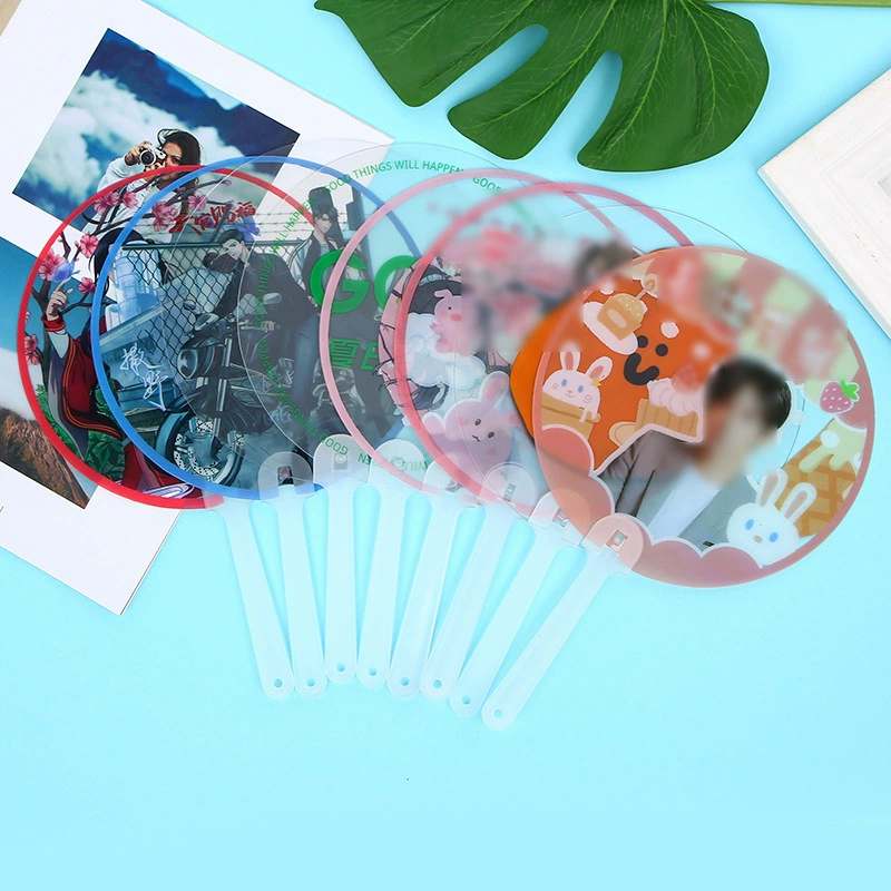 Прозрачный pp рекламный вентилятор пластиковый вентилятор