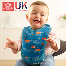 批发小孩婴儿童防水防脏超软辅食口水喂吃食饭围兜嘴裙衣神器