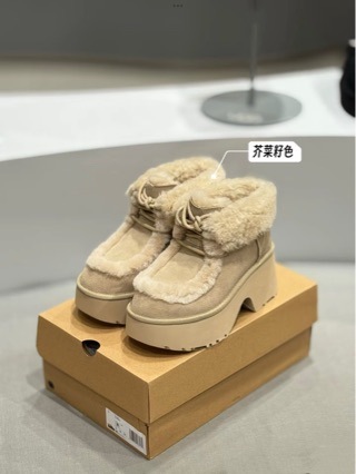 时尚雪地靴外穿系带棉鞋全包跟复古百搭厚底2025年新款外穿雪地靴|undefined