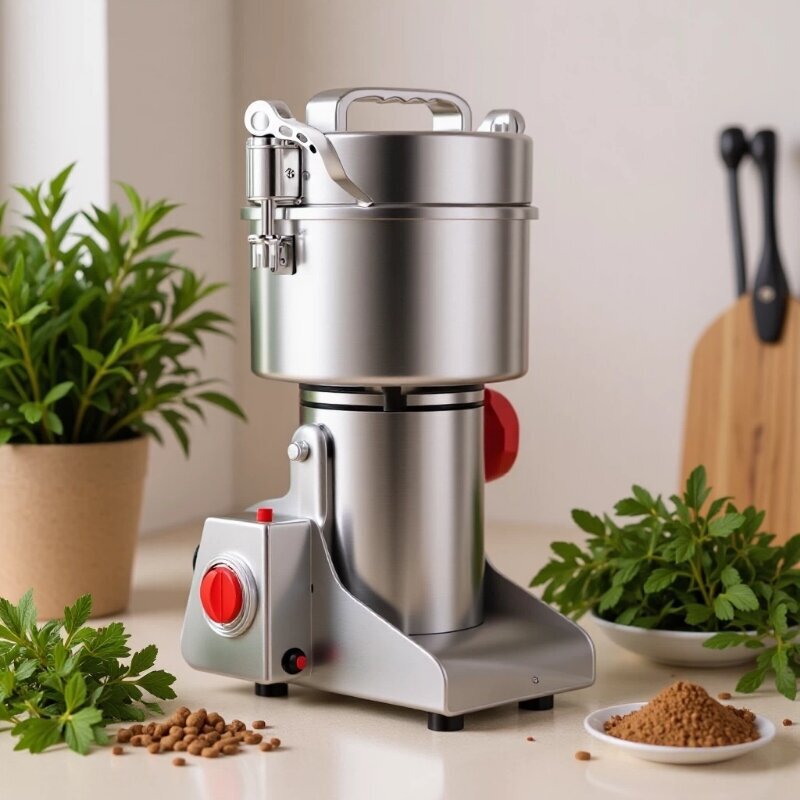 Household Ultra-Fine Grinding and Crushing Machine for Grains and Traditional Chinese Medicine, Small Multi-Purpose Grinder with Own Brand