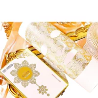 В наличии Spot Whitening Mask Hydrating Essence Увлажняющая пятно осветляющая кожу Золотая кружевная маска оптом