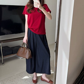 休闲裤;半身裙;女式T恤