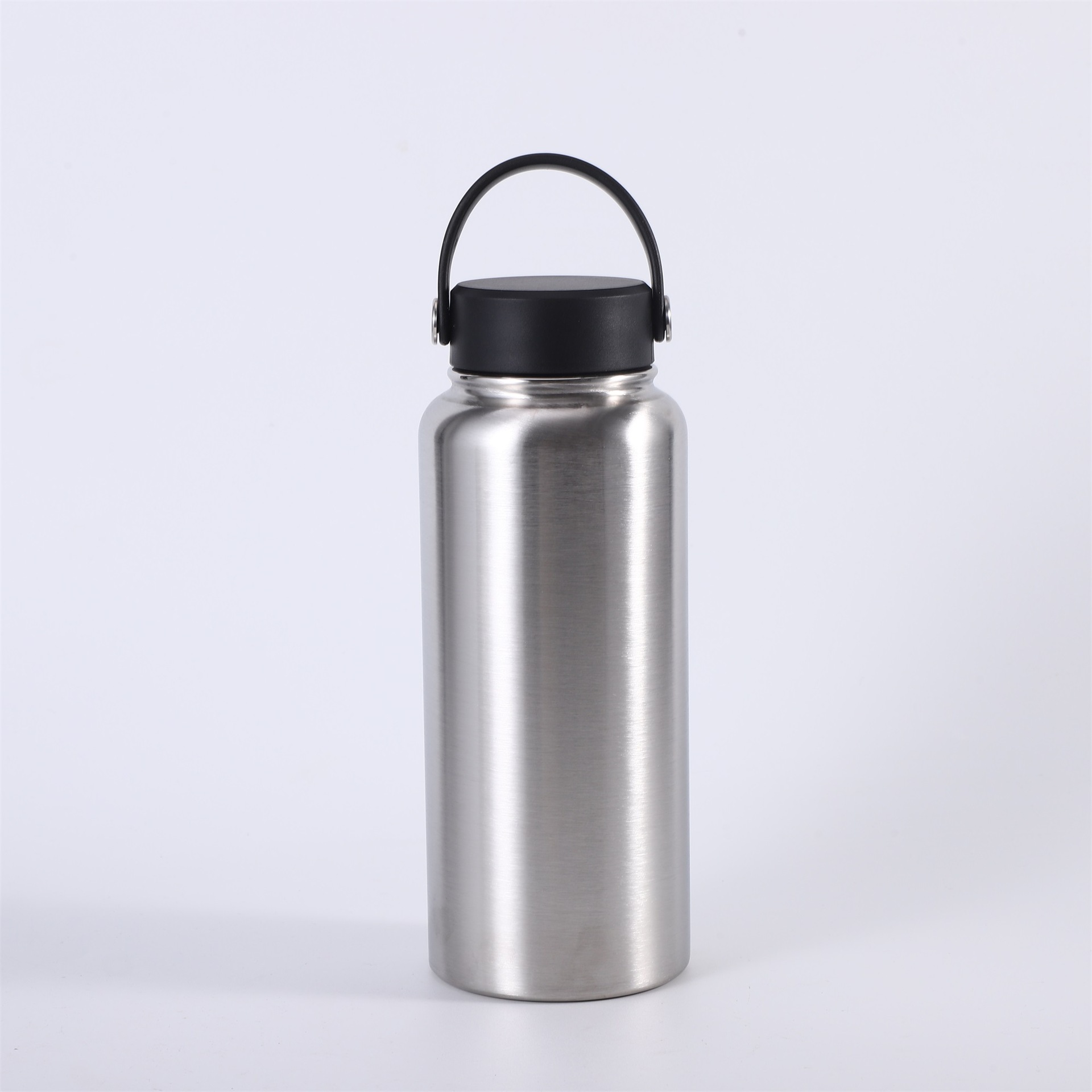 Olla espacial de acero inoxidable 304 transfronteriza, termo portátil de color degradado de gran capacidad, botella de agua deportiva para exteriores