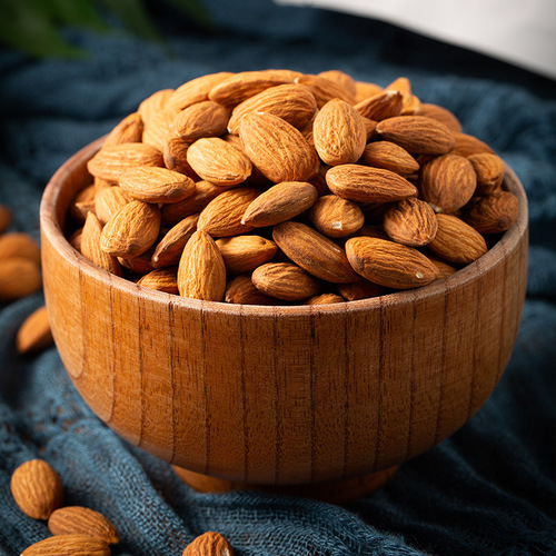 500g blanched almond, toasted almond, baked cheese date as raw material